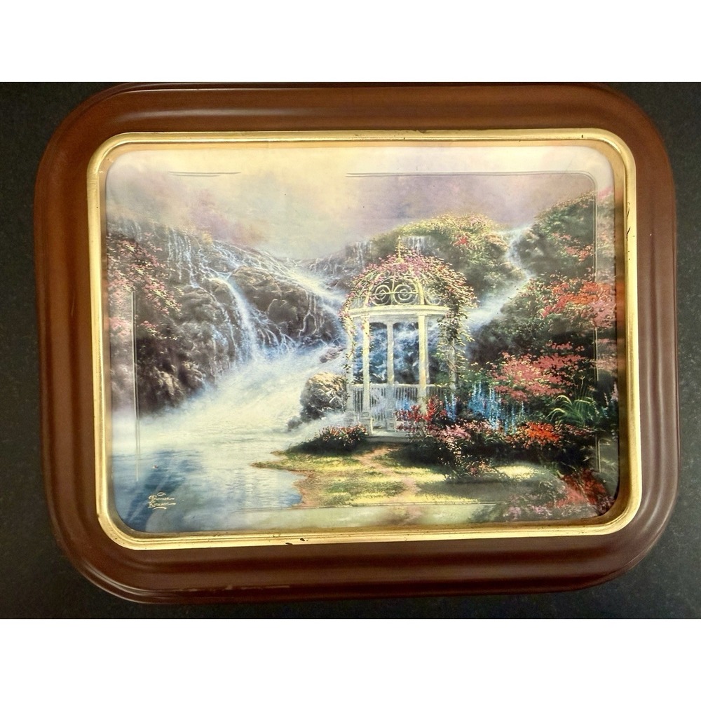 Thomas Kinkade "Hidden Arbor" Collectable Plate #3939A